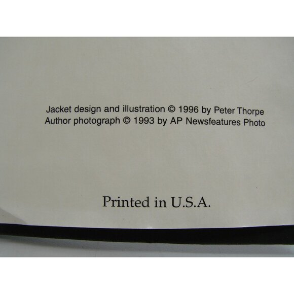 The Fallen Man by Tony Hillerman Jack Design & Illustration 1996 Hardcover Book - Picture 9 of 11